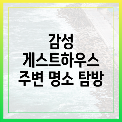 감성 게스트하우스 주변 명소 탐방