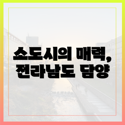 소도시의 매력, 전라남도 담양