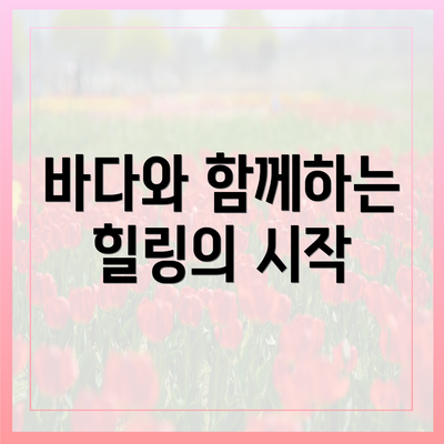 바다와 함께하는 힐링의 시작