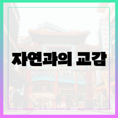 자연과의 교감