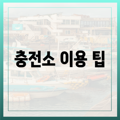 충전소 이용 팁