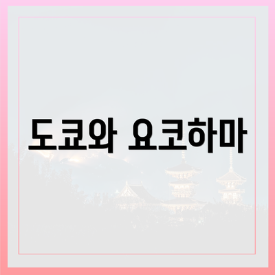 도쿄와 요코하마