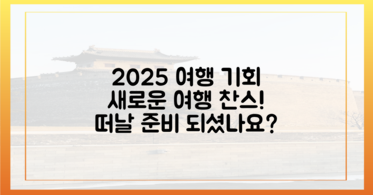 내년 여행, 어떤 기회가 열리나?