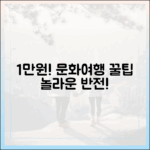 만원의 놀라운 반전! 오페라와 전시, 문화여행 꿀팁