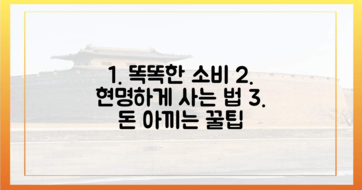 똑똑한 소비, 어떻게 할까?