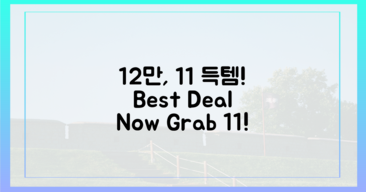 12만원, 1+1 혜택 즐겨요