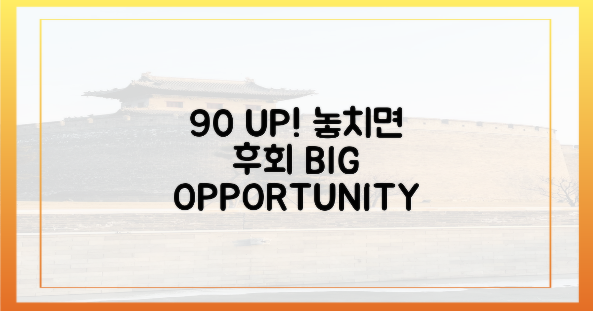 90% 증가, 기회를 놓치지 마세요.