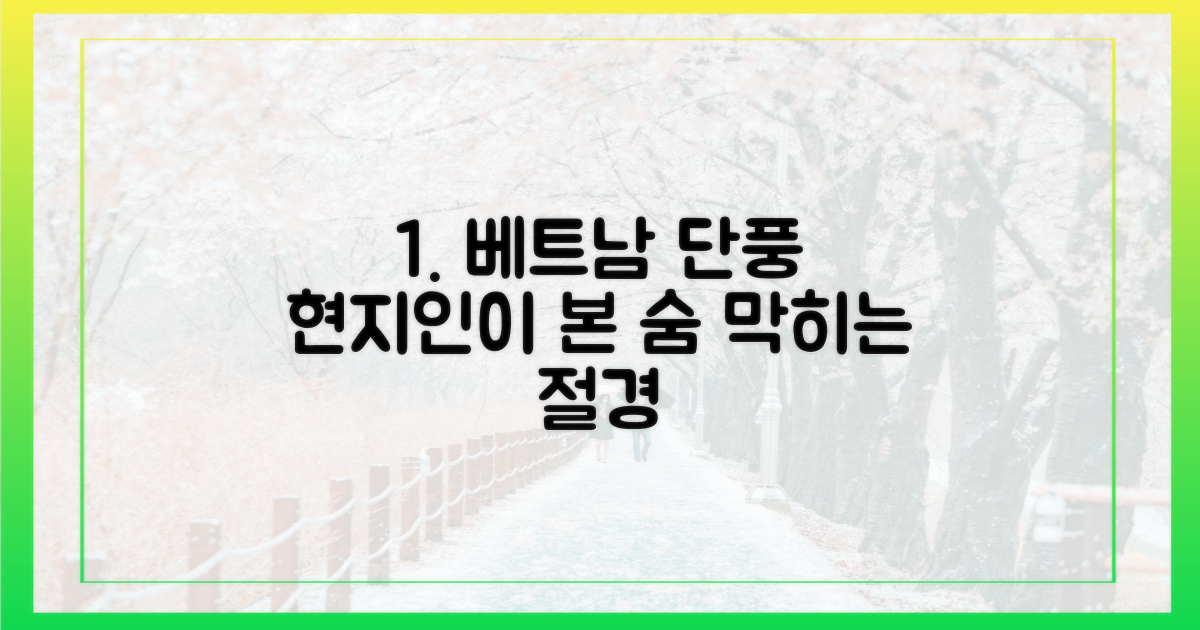 베트남 단풍, 현지인의 시선